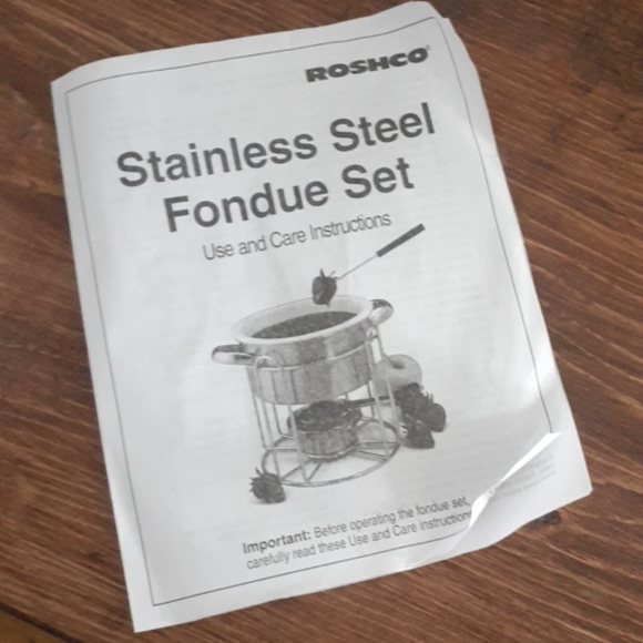 Rishco Fondue 9 Piece - Picture 6 of 6